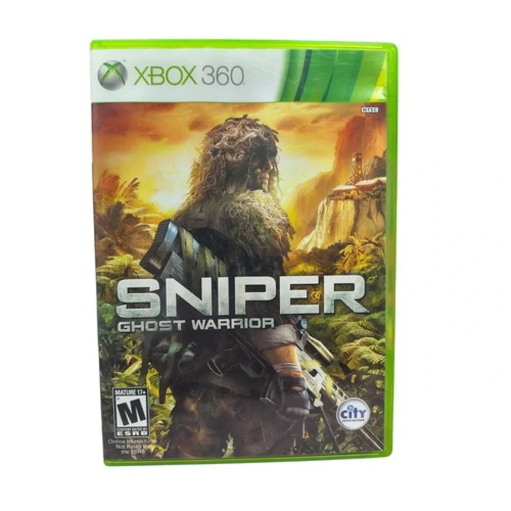 2010 City Interactive Xbox 360 Sniper: Ghost Warrior Complete CIB